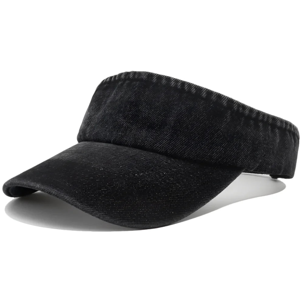 Hagen Cotton Denim Visor