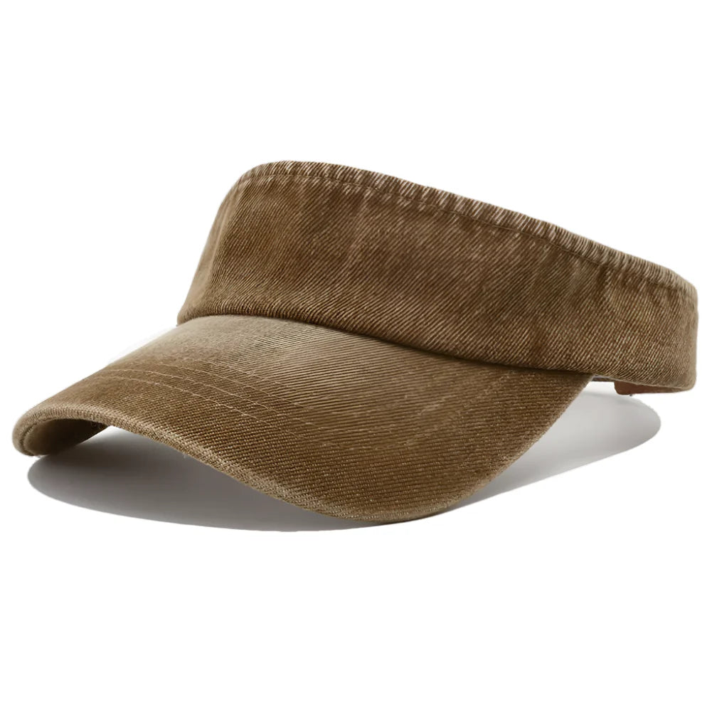 Hagen Cotton Denim Visor