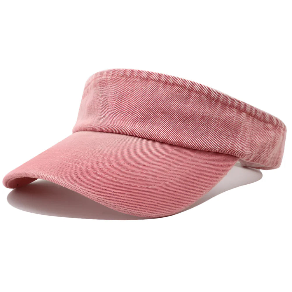 Hagen Cotton Denim Visor