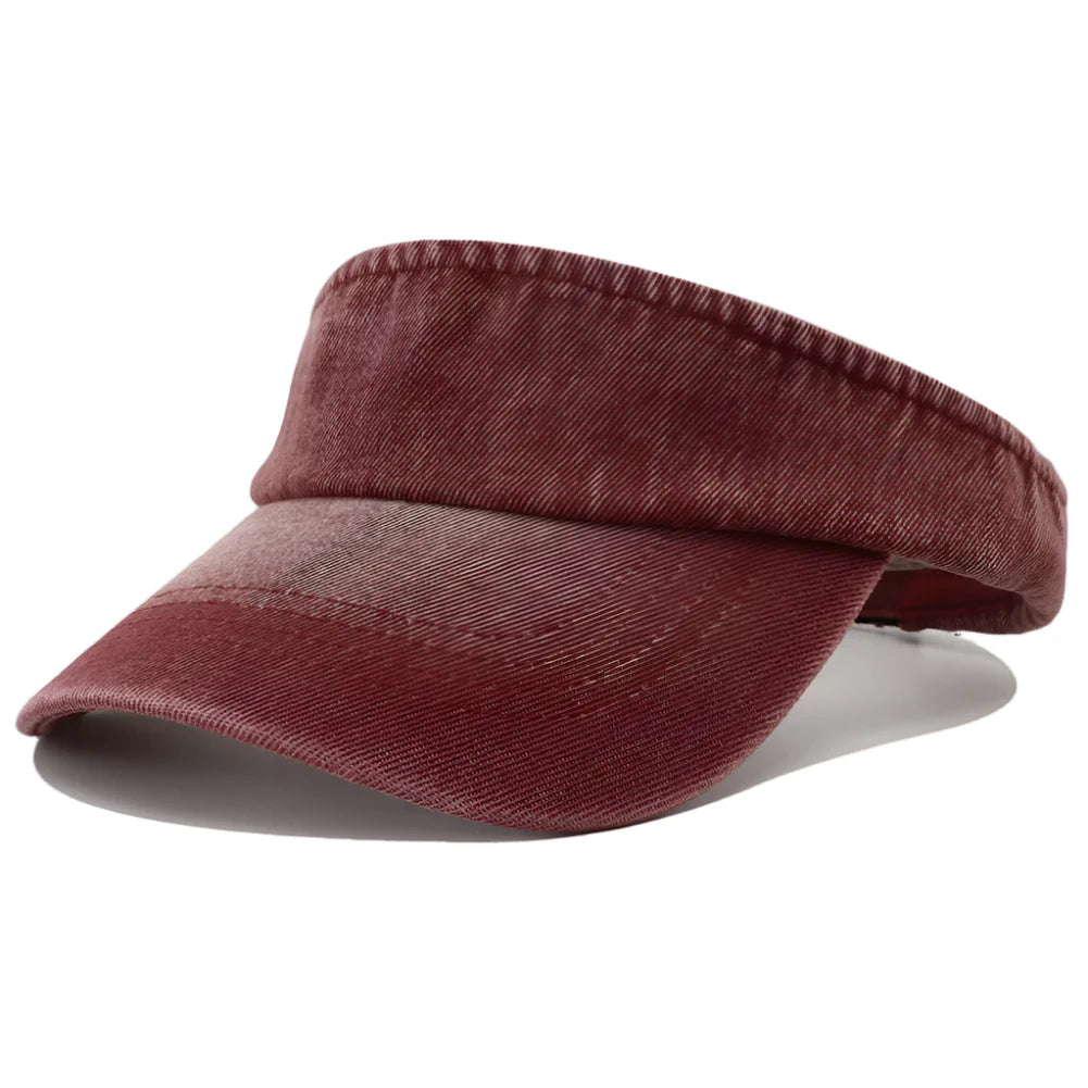 Hagen Cotton Denim Visor